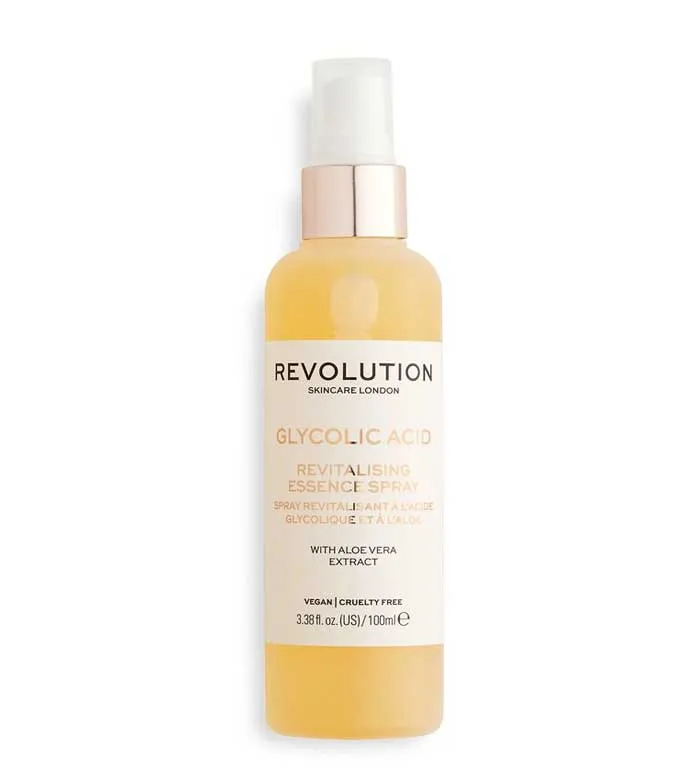 Revolution Skincare - Spray Facial Revitalizante - cido glicólico y Aloe vera