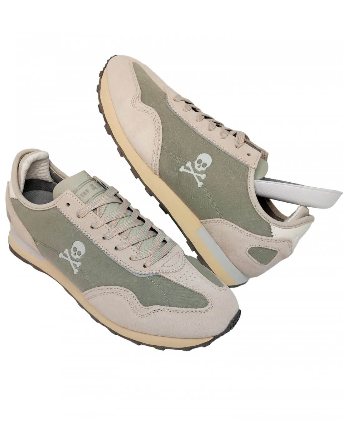 Scalpers deportivos PRAX SNEAKERS KHAKI