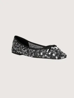 Sequin Ballet Flat