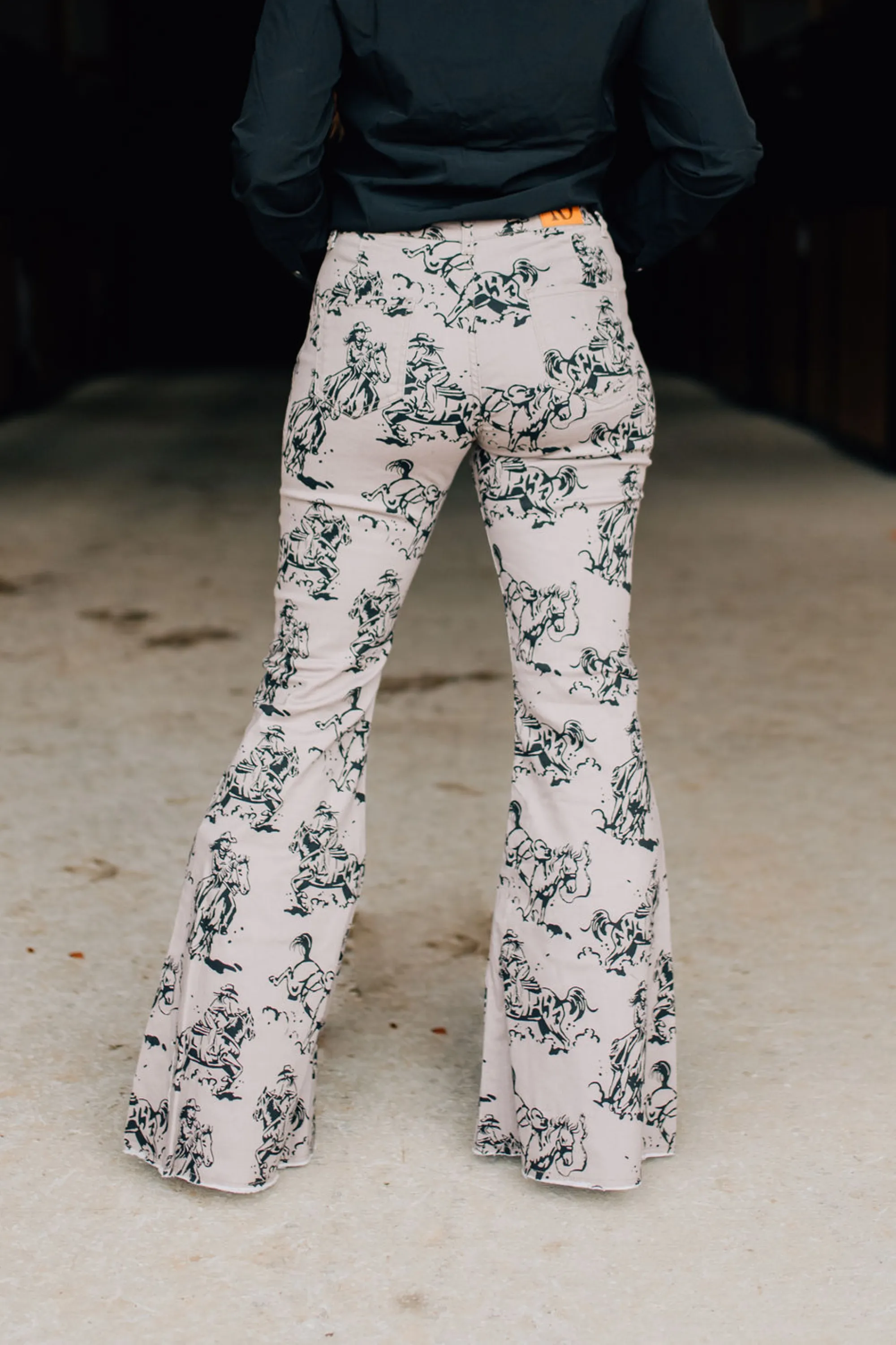 Shop trendy flared pants for women - Giddy Up Super Flares.