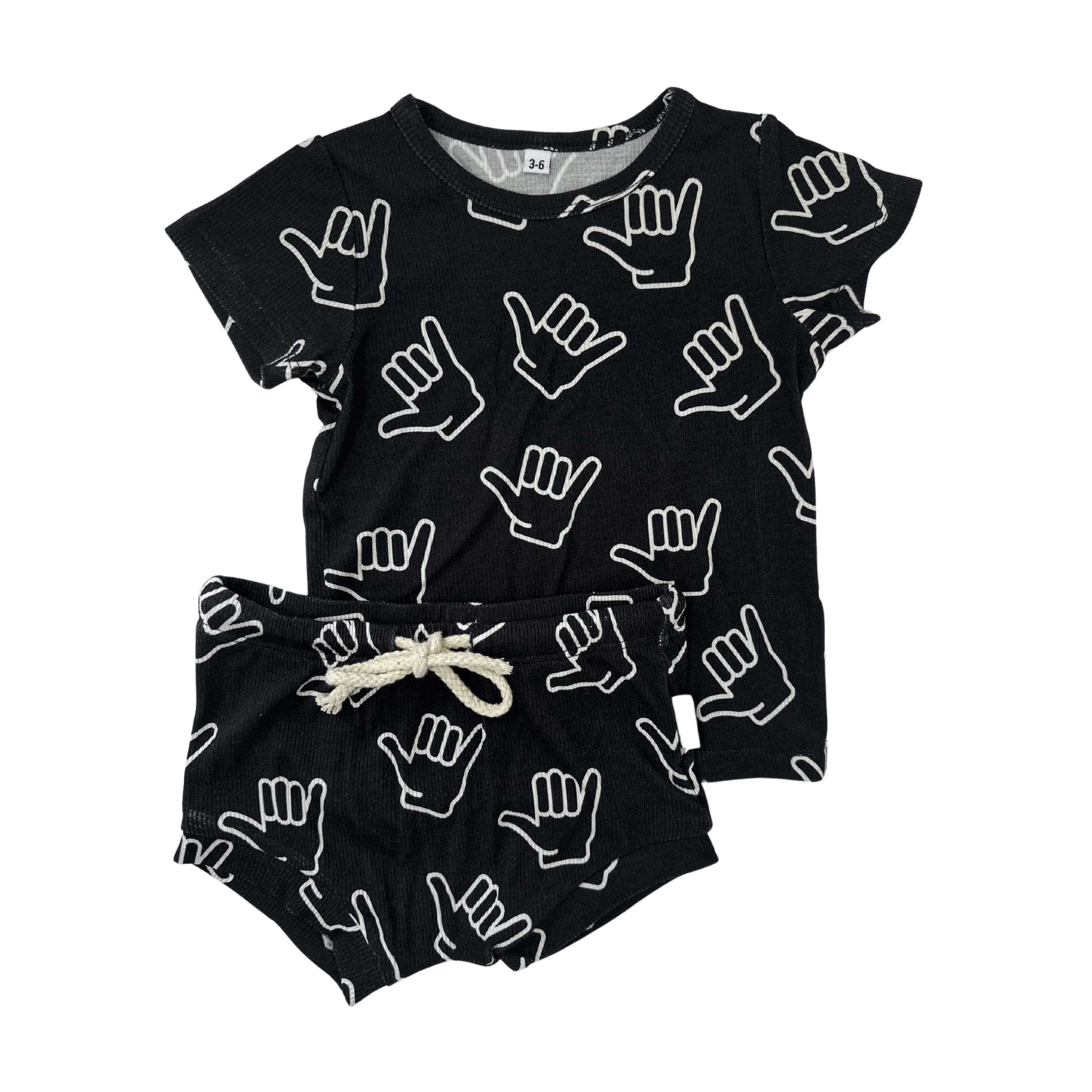 SHORE BABY Bummie Two Piece Set - HangTen (COLLECTIVE)