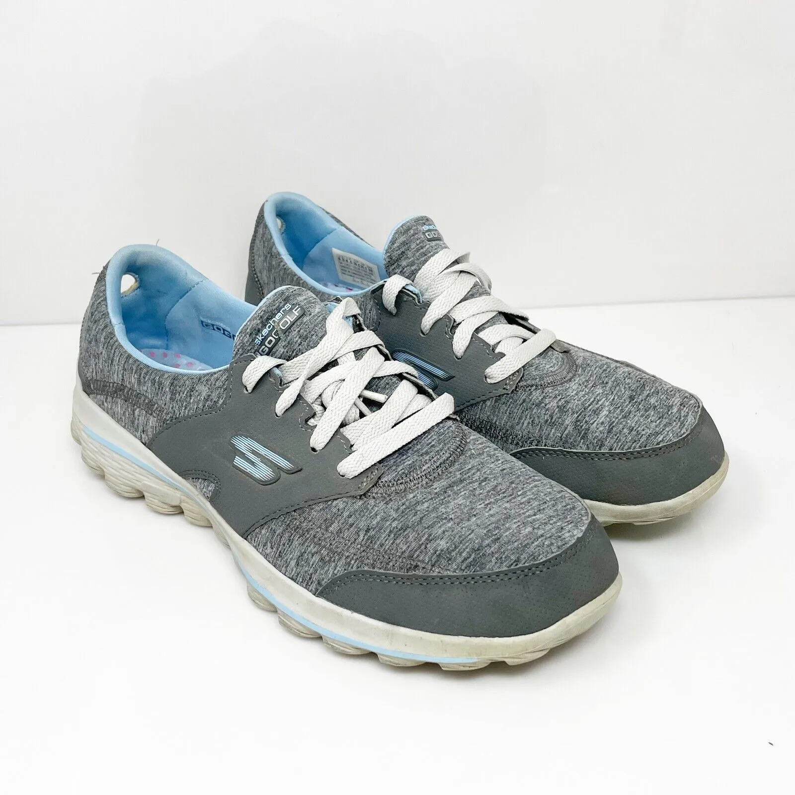 Skechers Womens Go Walk 2 13637 Gray Running Shoes Sneakers Size 9.5