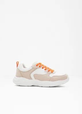 Sneakers bajos Naranja-beige