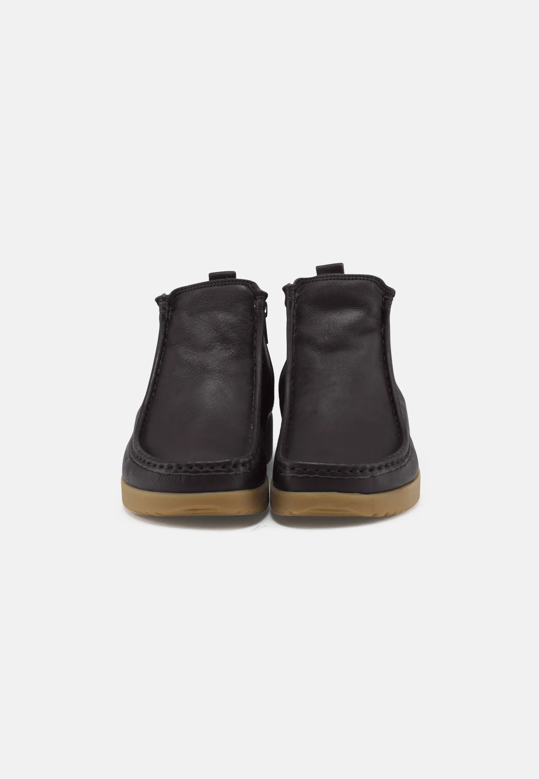 Sofia Warm Leather Boots - Oily Nubuck, Bison