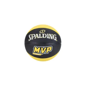 Spalding MVP Rubber Basketball - Yellow/Black