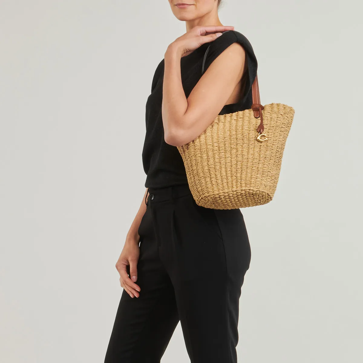 STRAW TOTE