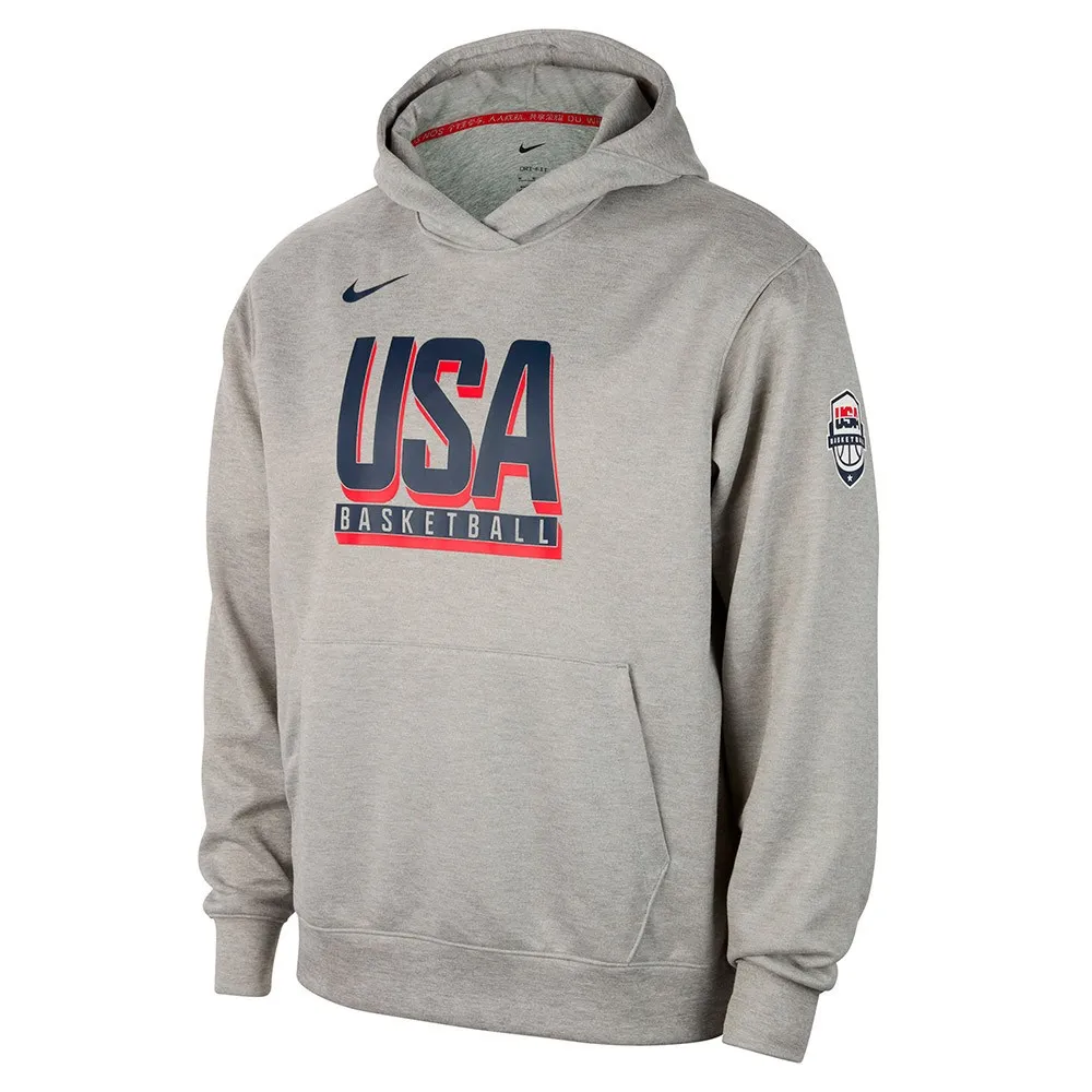 Sudadera Nike USA Basketball Fleece Grey