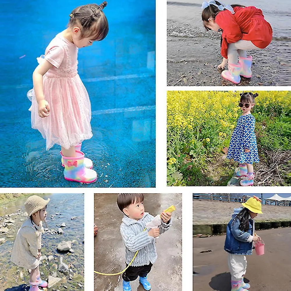 Toddler Rain Boots For Kids,unisex Kids Rain Boots For Girls And Boys, Rain Boots For Children