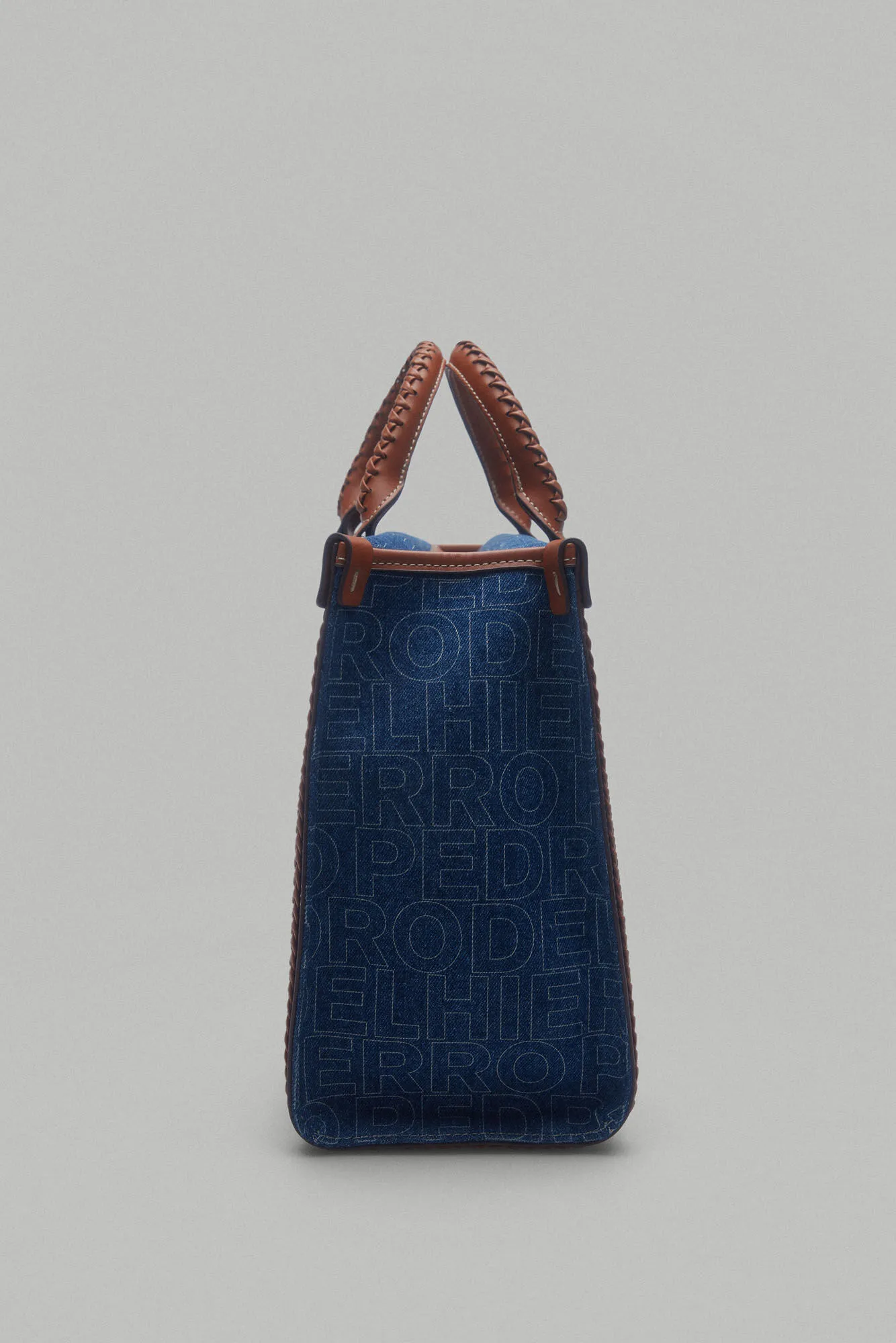 Tote logo denim