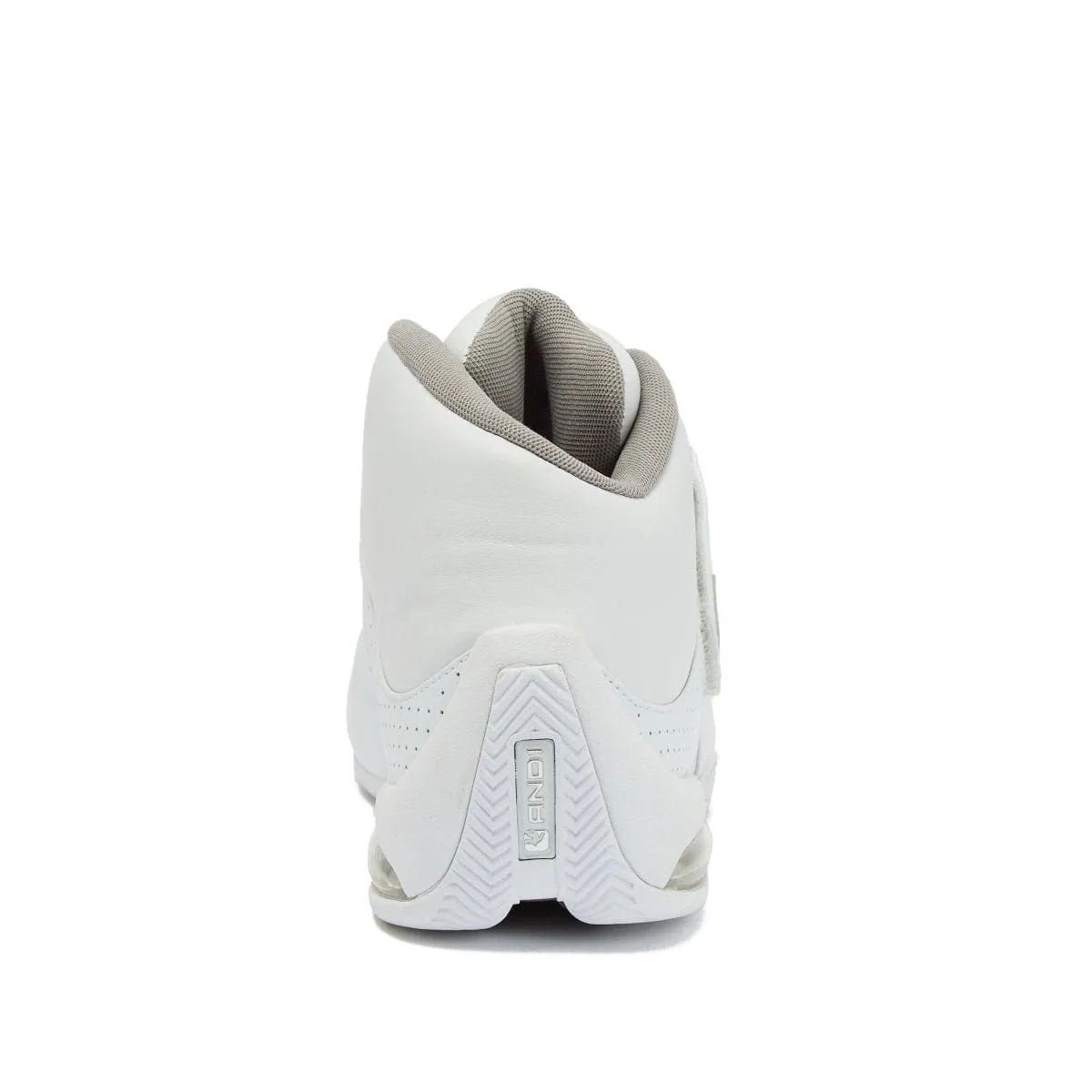 Triple White Basketball Shoes for Men by AND-1.