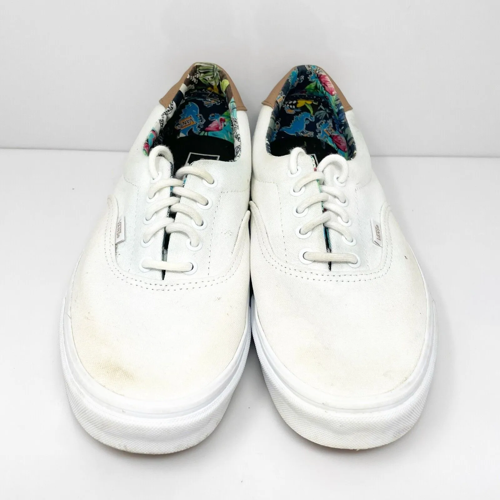 Vans Mens Era 59 721356 White Casual Shoes Sneakers Size 13