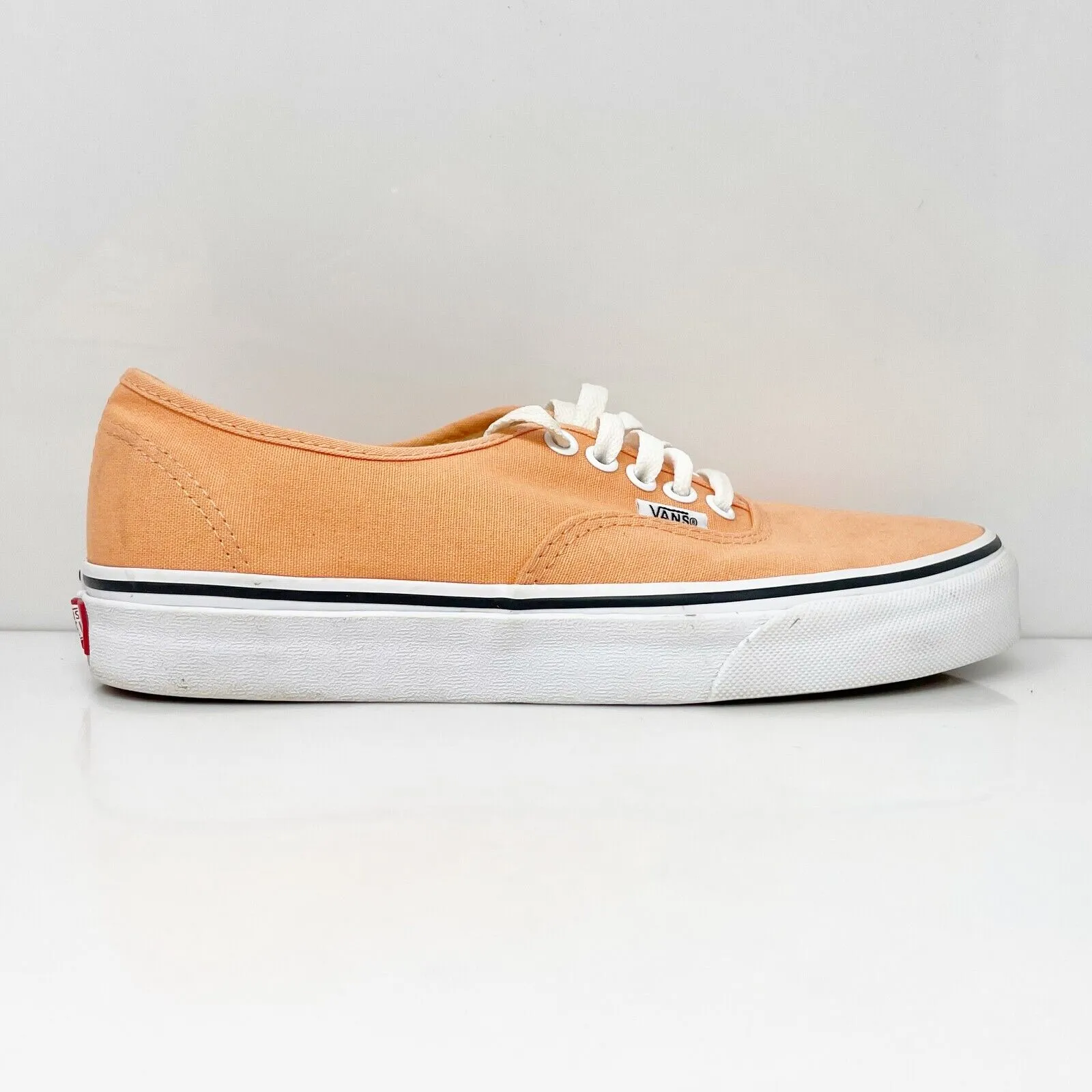 Vans Unisex Off The Wall 721356 Orange Casual Shoes Sneakers Size M 7 W 8.5