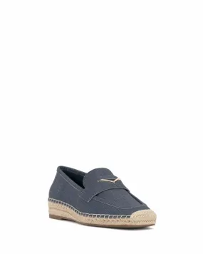 Vince Camuto MYYLEE Blue Linen Embossed