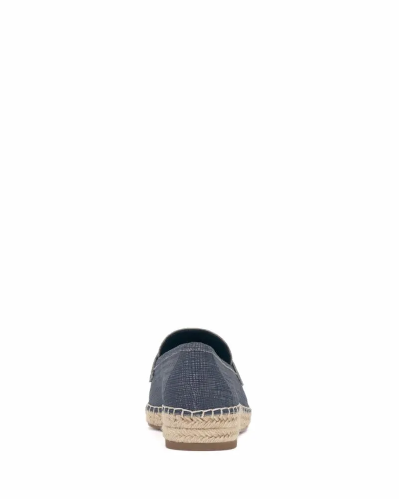 Vince Camuto MYYLEE Blue Linen Embossed