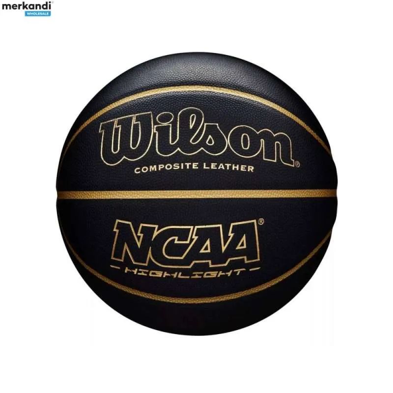 Wilson NCAA Highlight Gold Basketball talla 7 - WTB067519XB07