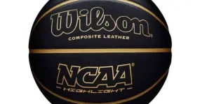 Wilson NCAA Highlight Gold Basketball talla 7 - WTB067519XB07