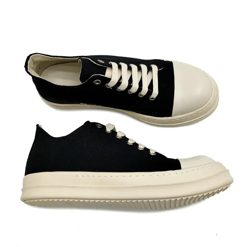 Women's Casual Lace-up Canvas Shoes - Perfect for Students and Dailywear